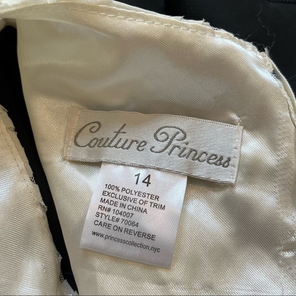 Couture Princess Girl’s Wedding Special Occasions Dress Size 14 - Picture 9 of 10